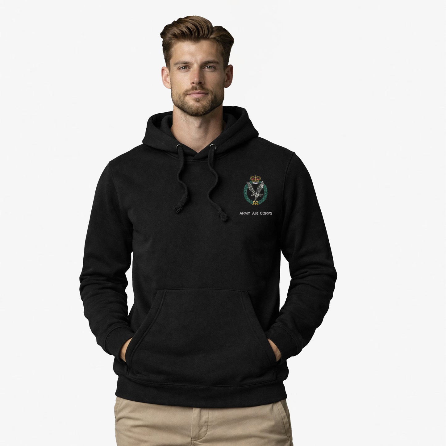 Army Air Corps Premium Embroidered Hoodie