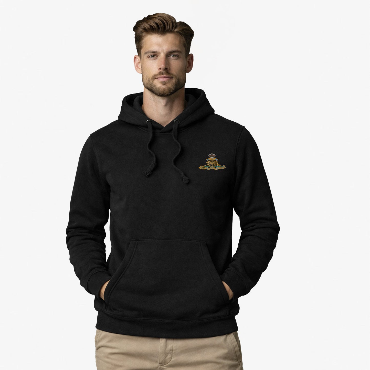 Royal Artillery Premium Weight Embroidered Hoodie