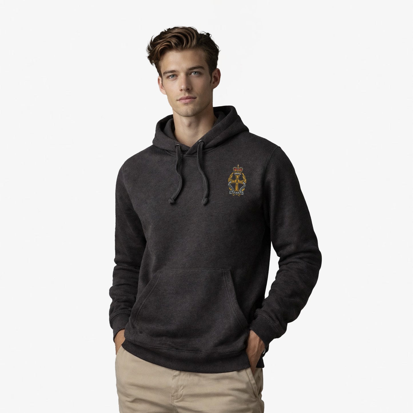QARANC Premium Embroidered Hoodie