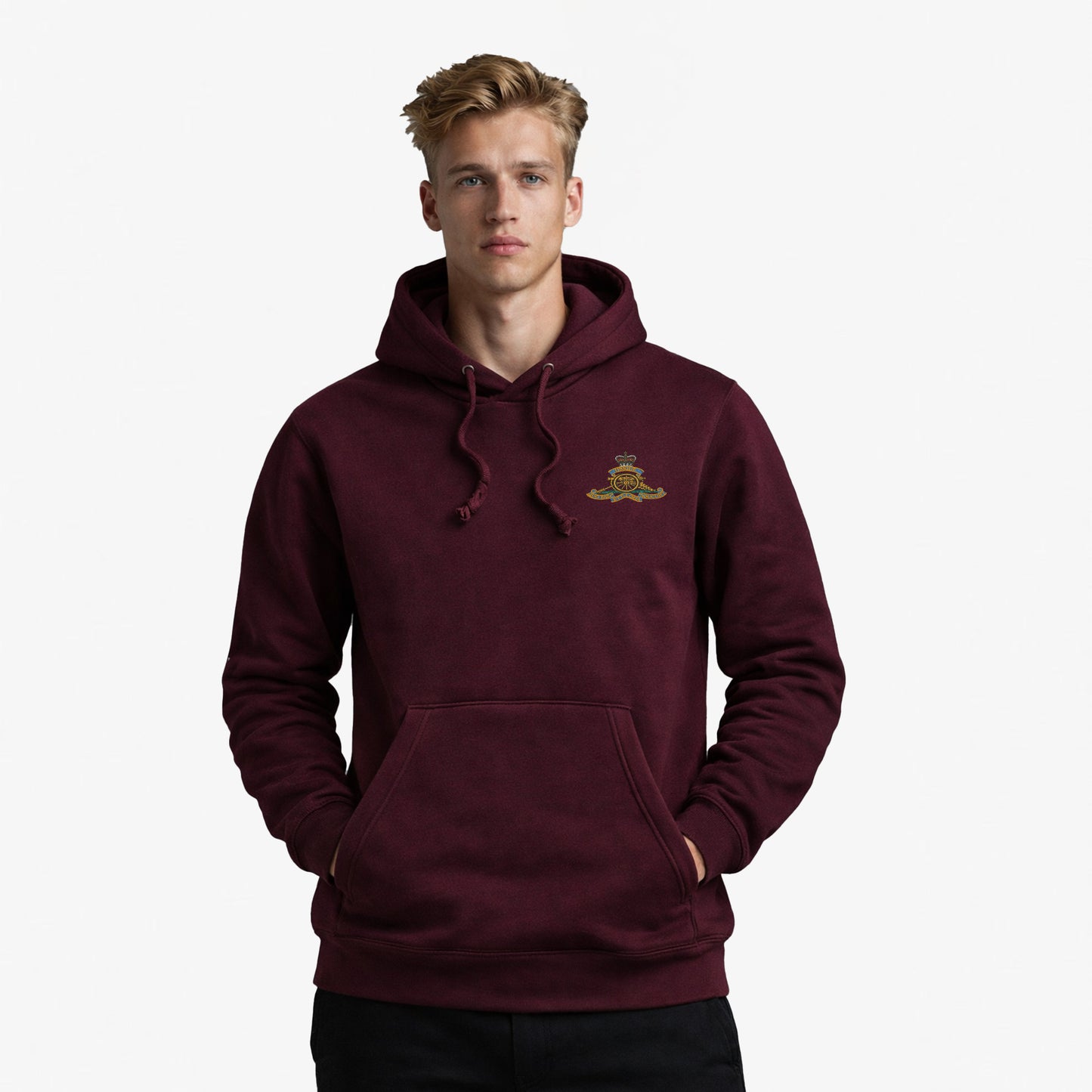 Royal Artillery Premium Weight Embroidered Hoodie