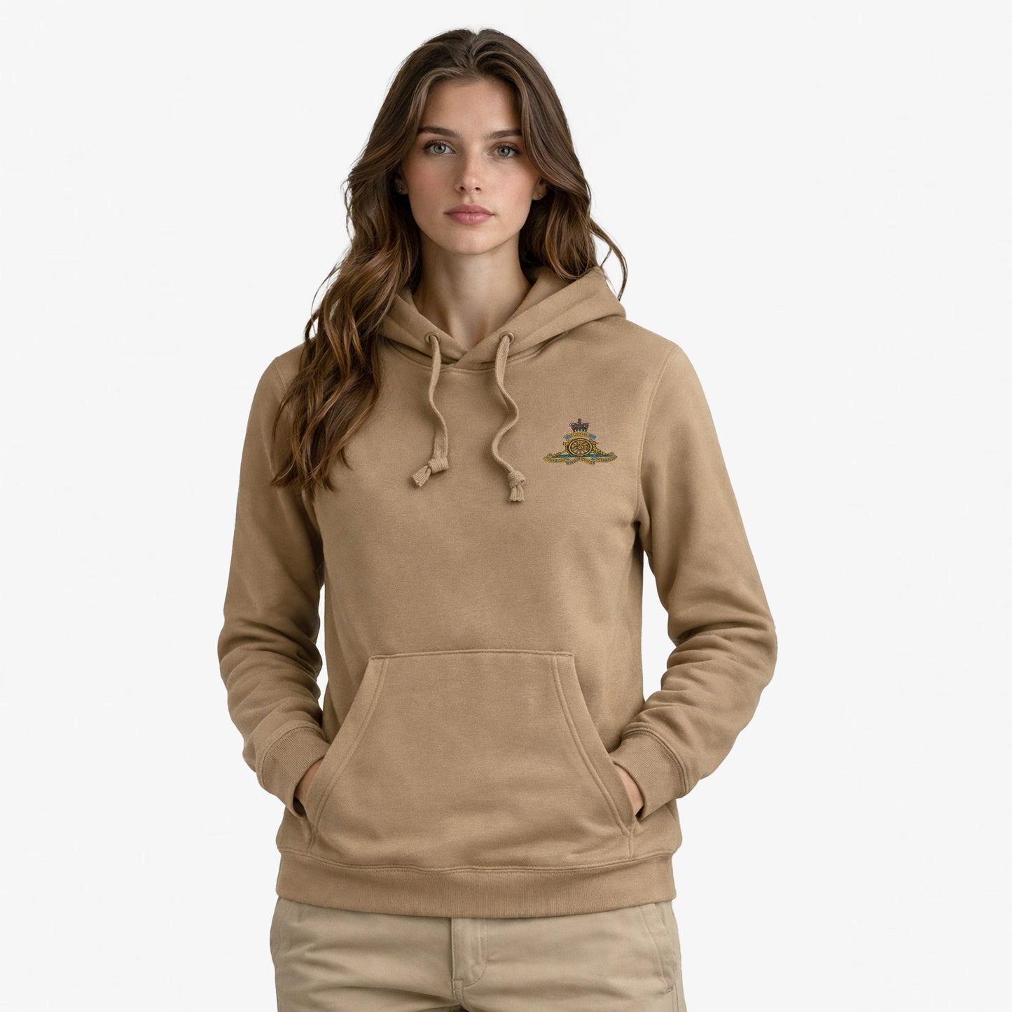 Royal Artillery Premium Weight Embroidered Hoodie