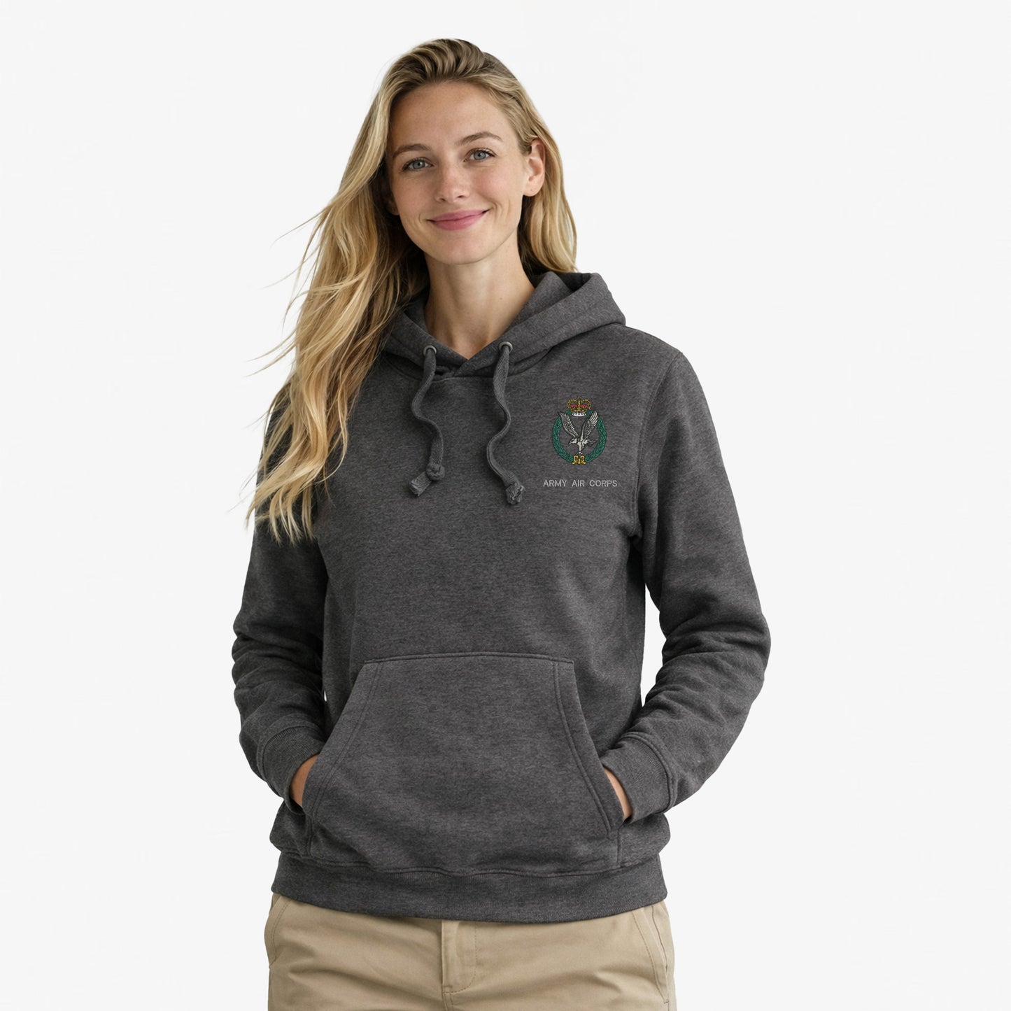Army Air Corps Premium Embroidered Hoodie