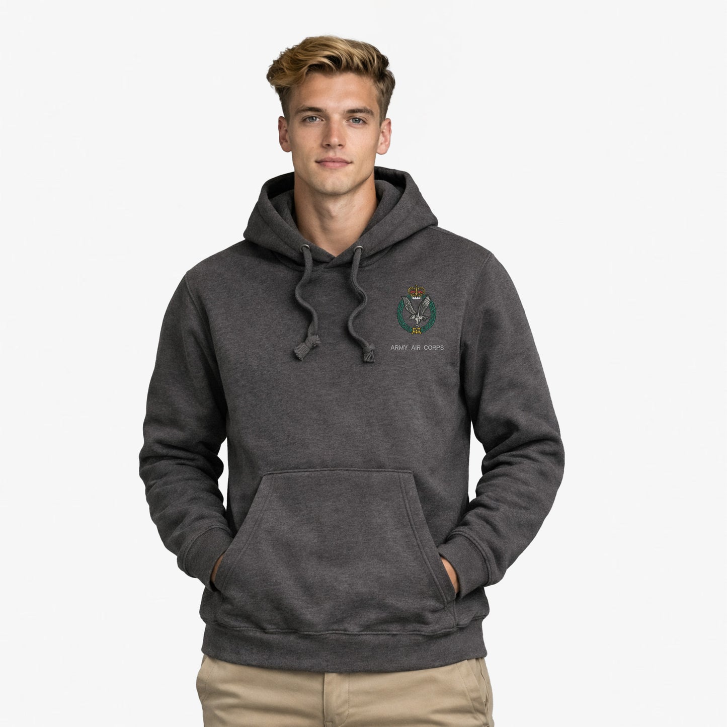 Army Air Corps Premium Embroidered Hoodie