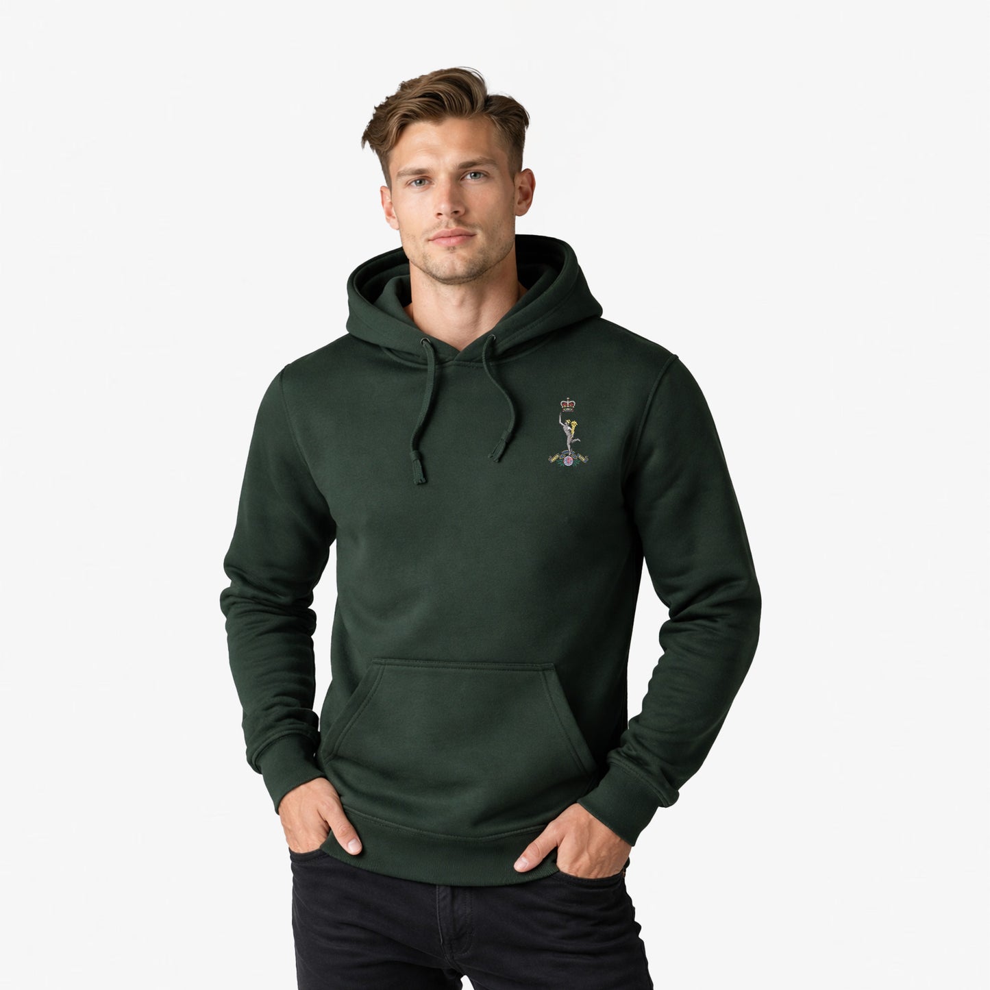 Royal Corps of Signals Premium Embroidered Hoodie