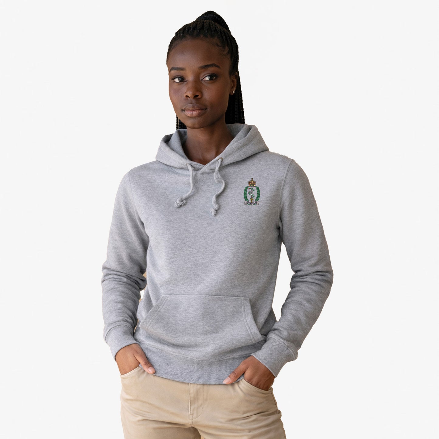 RAMS Premium Embroidered Hoodie
