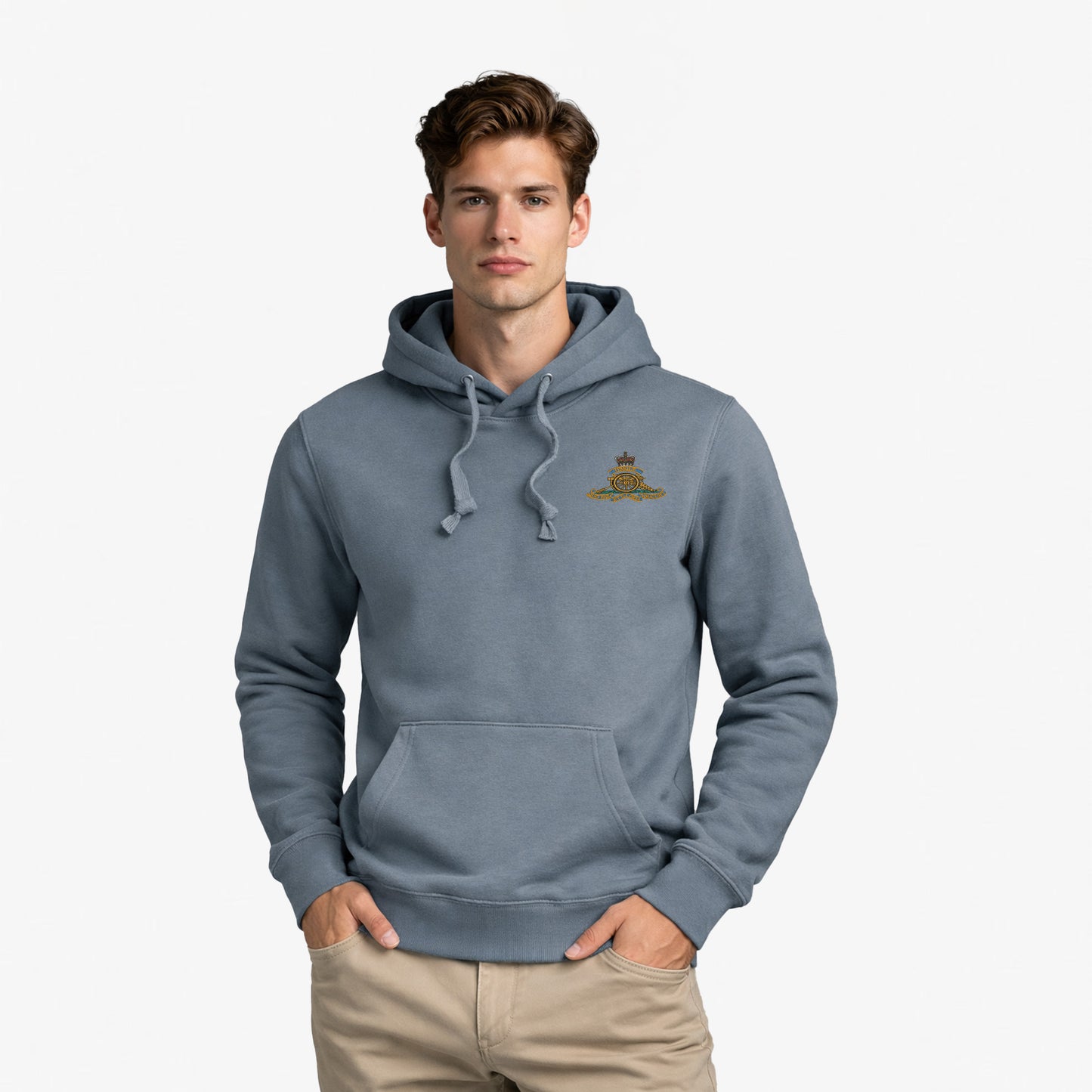 Royal Artillery Premium Weight Embroidered Hoodie