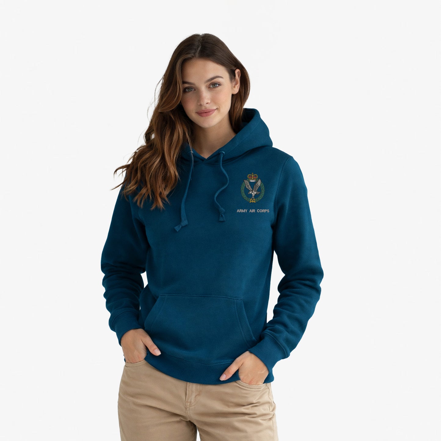 Army Air Corps Premium Embroidered Hoodie