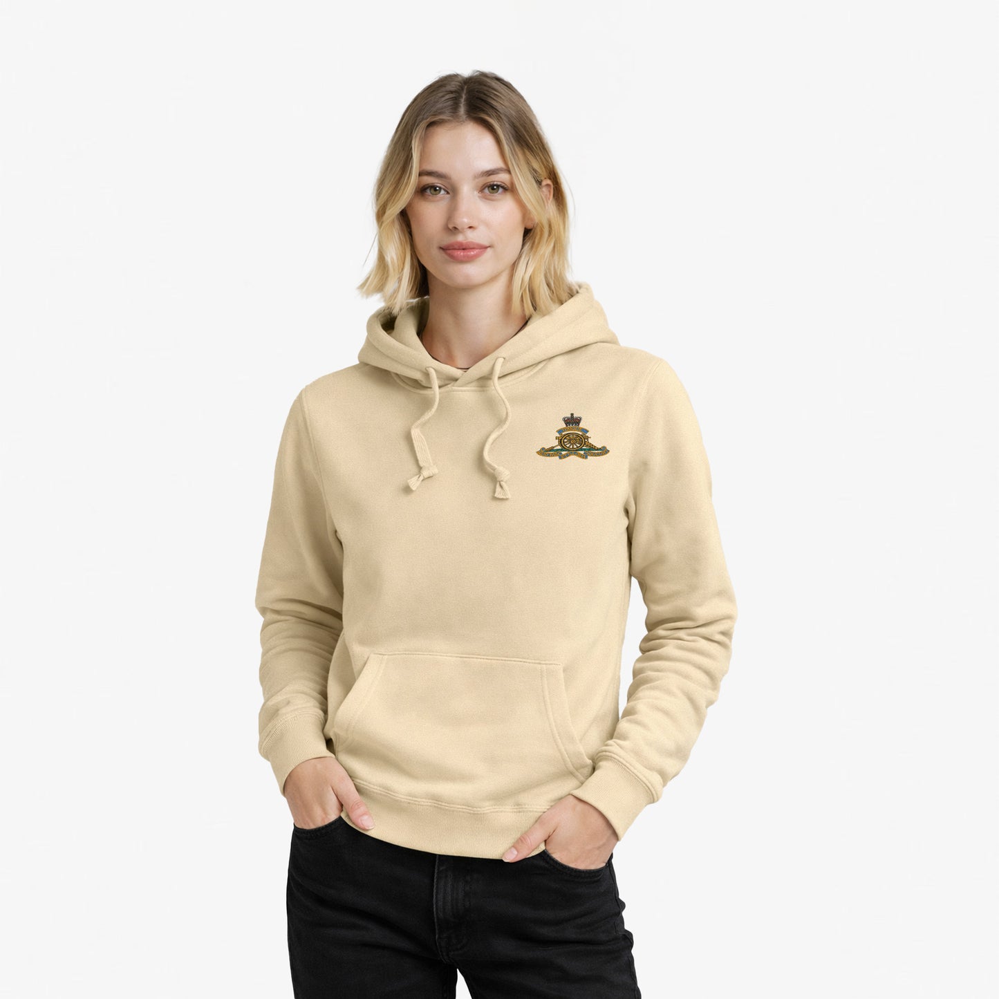Royal Artillery Premium Weight Embroidered Hoodie