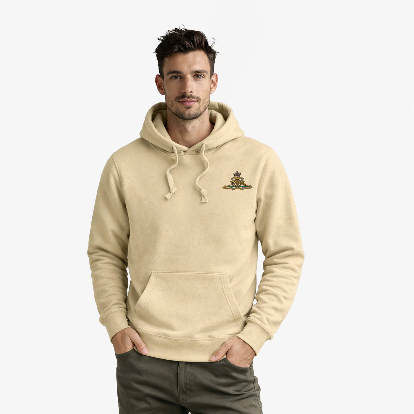 Royal Artillery Premium Weight Embroidered Hoodie