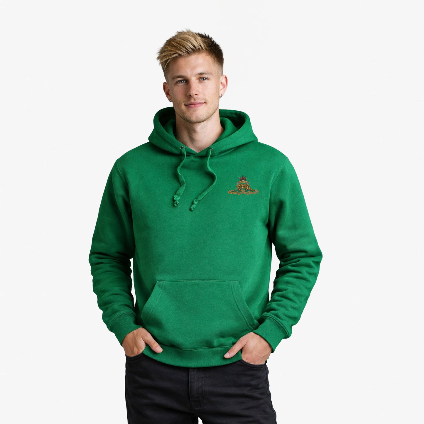 Royal Artillery Premium Weight Embroidered Hoodie