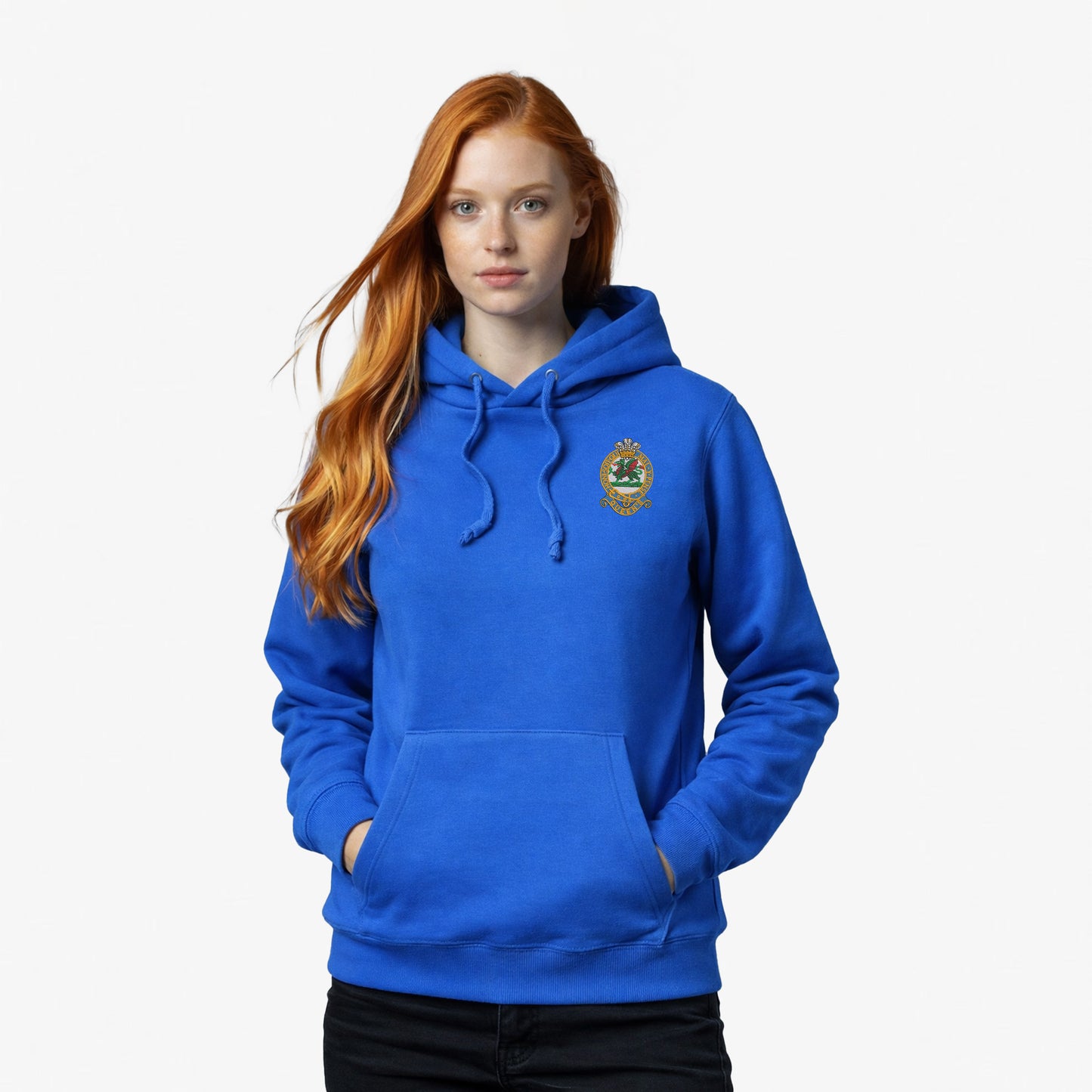 Queens Regiment Premium Embroidered Hoodie