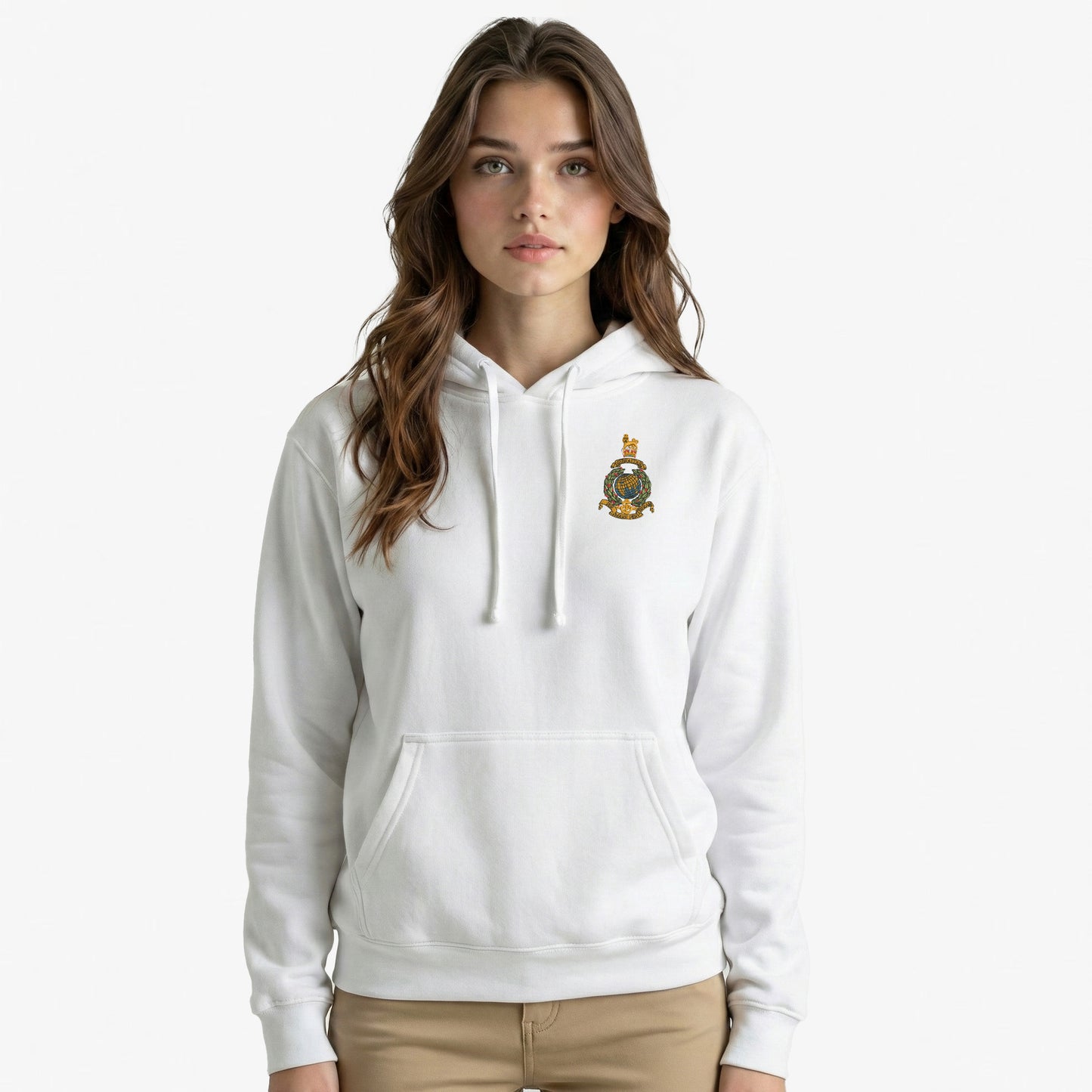 Royal Marines Premium Embroidered Hoodie