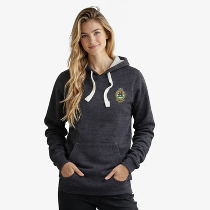 Queens Regiment Ultra Premium Embroidered Contrast Hoodie