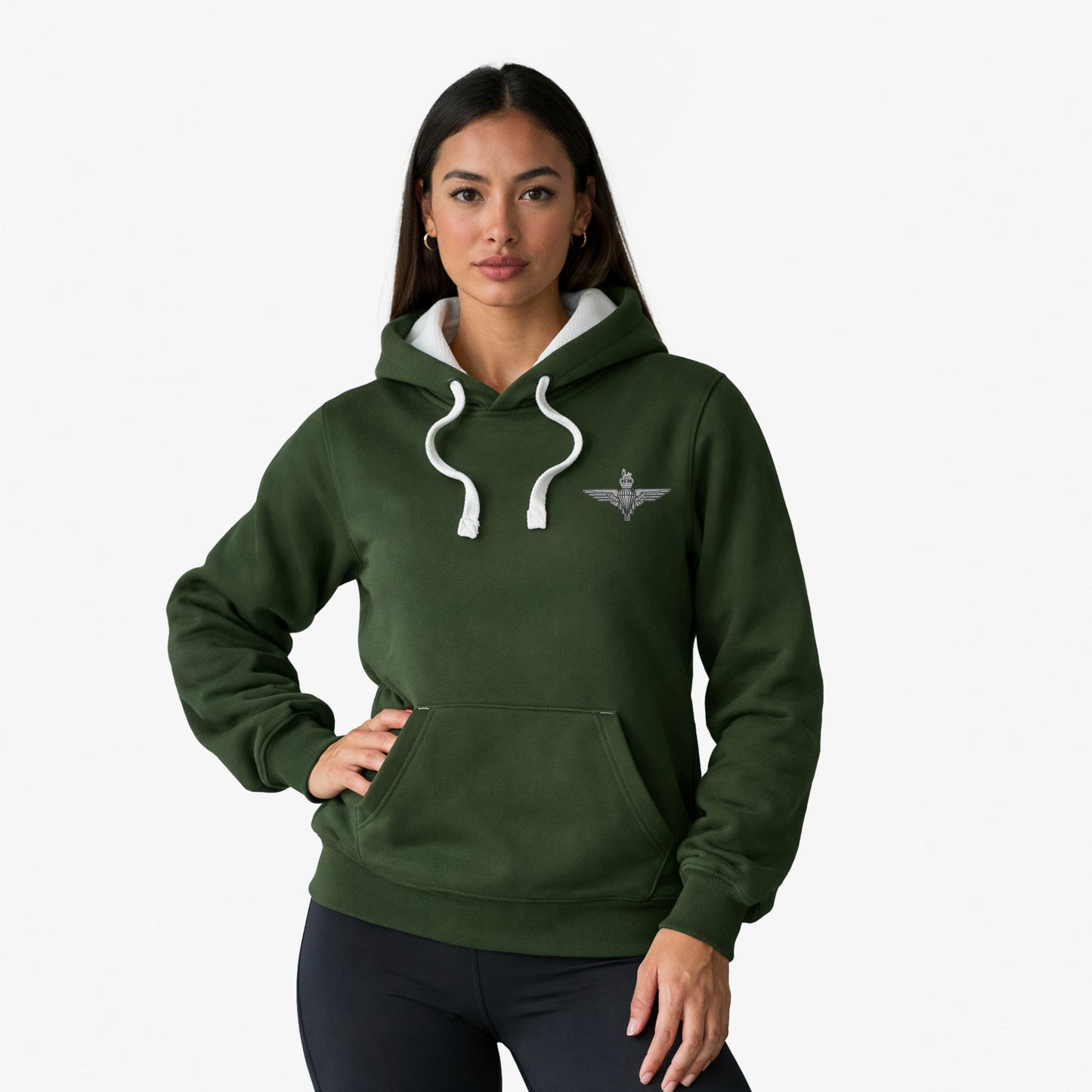 The Parachute Regiment Ultra Premium Embroidered Contrast Hoodie
