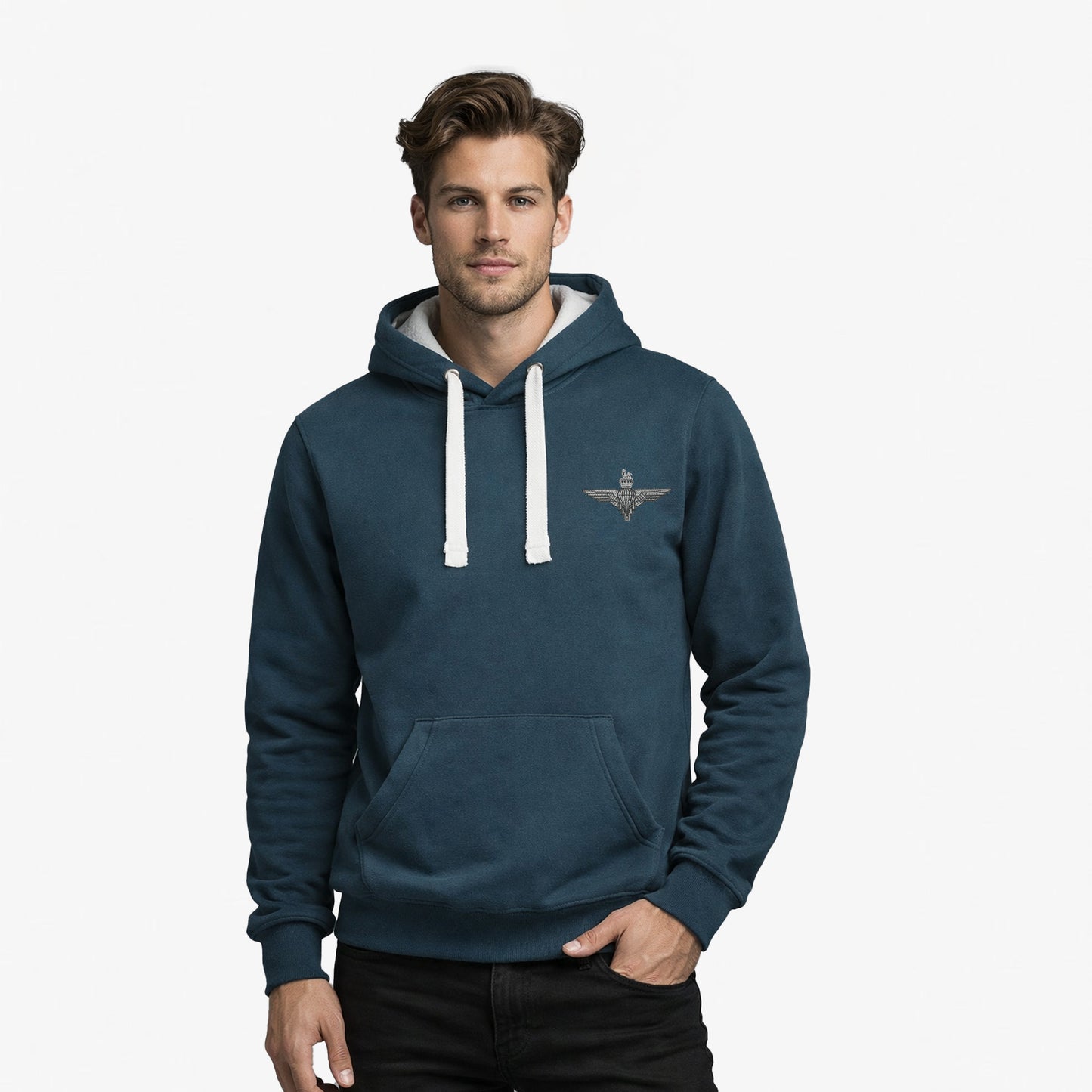 The Parachute Regiment Ultra Premium Embroidered Contrast Hoodie