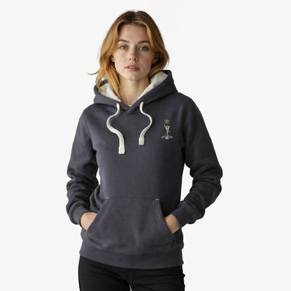 Royal Signals Ultra Premium Embroidered Contrast Hoodie