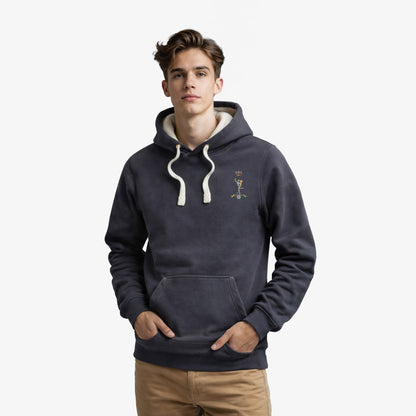 Royal Signals Ultra Premium Embroidered Contrast Hoodie