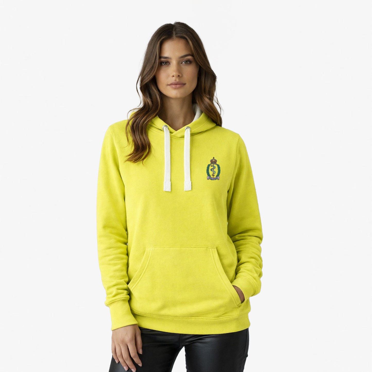 Royal Army Medical Service Ultra Premium Embroidered Contrast Hoodie