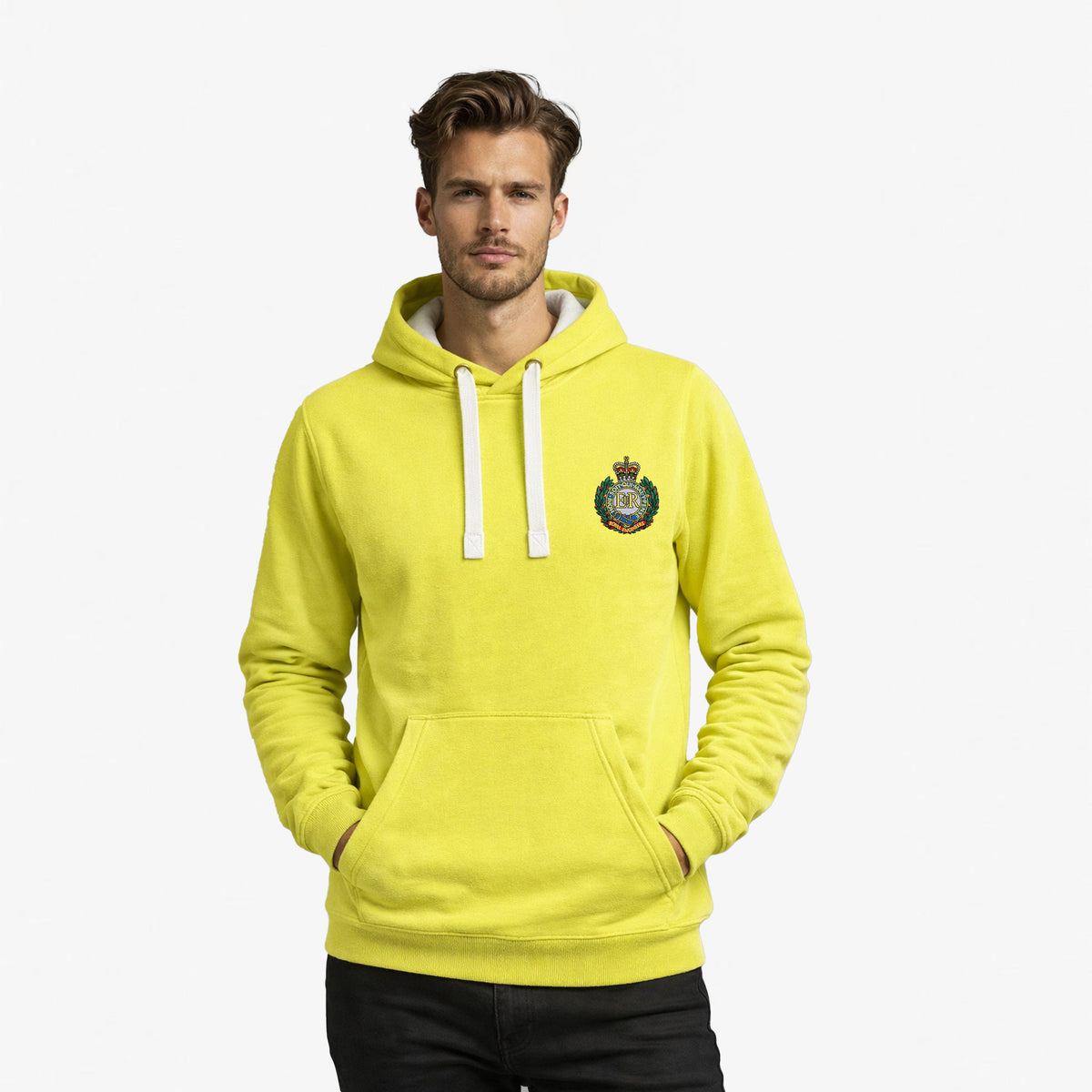Royal Engineers Ultra Premium Contrast Embroidered Hoodie