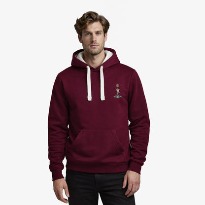 Royal Signals Ultra Premium Embroidered Contrast Hoodie
