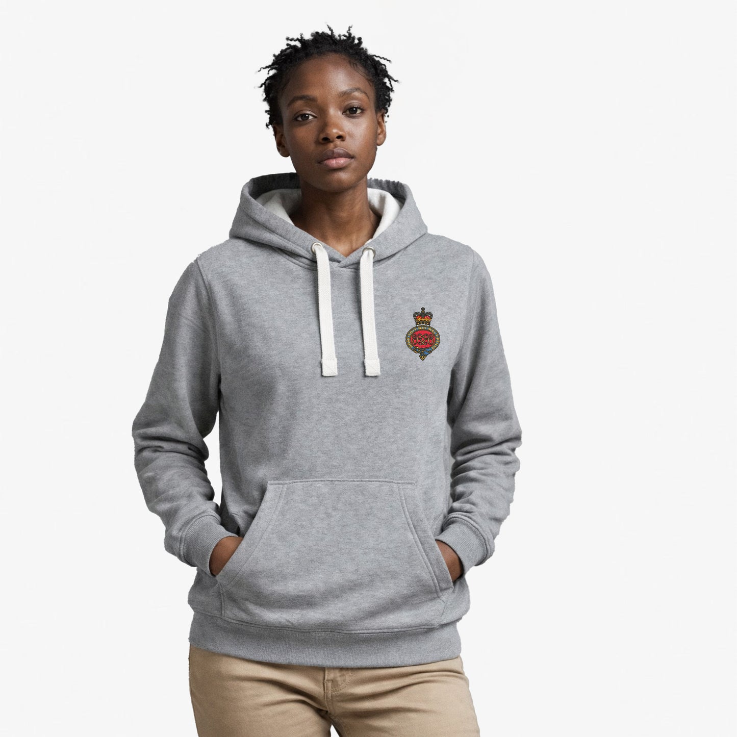 Grenadier Guards Ultra Premium Embroidered Contrast Hoodie