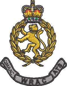 wrac embroidered badge