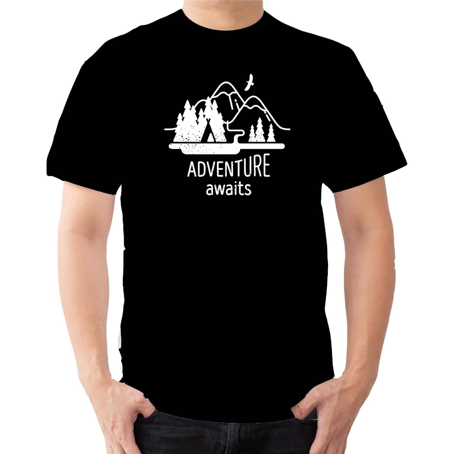 ADVENTURE AWAITS T-SHIRT - Flamingo Rock®