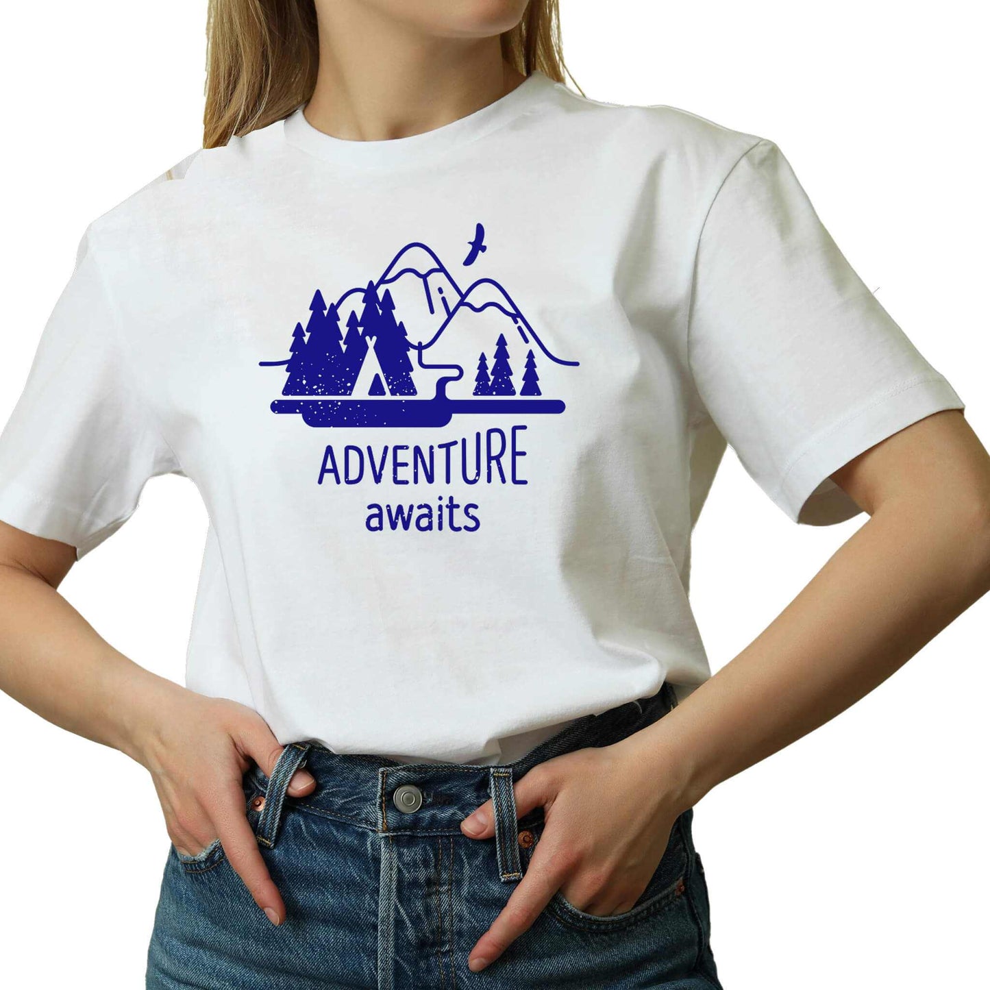 ADVENTURE AWAITS T-SHIRT - Flamingo Rock®