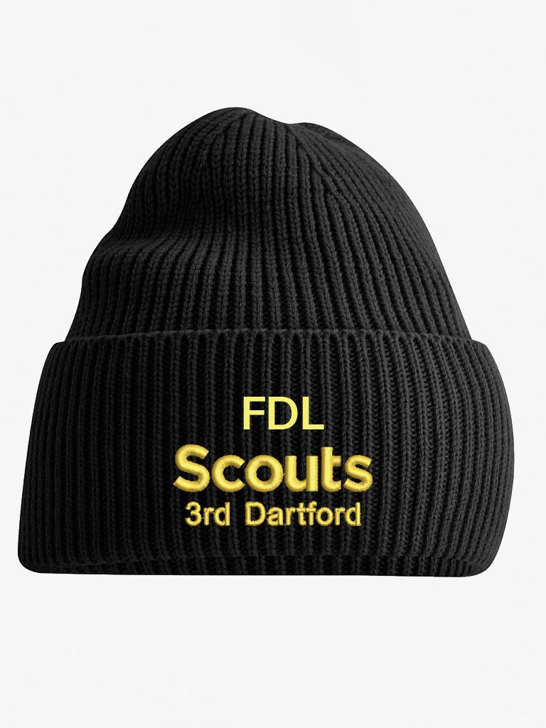3rd Dartford Scouts Embroidered Beanie