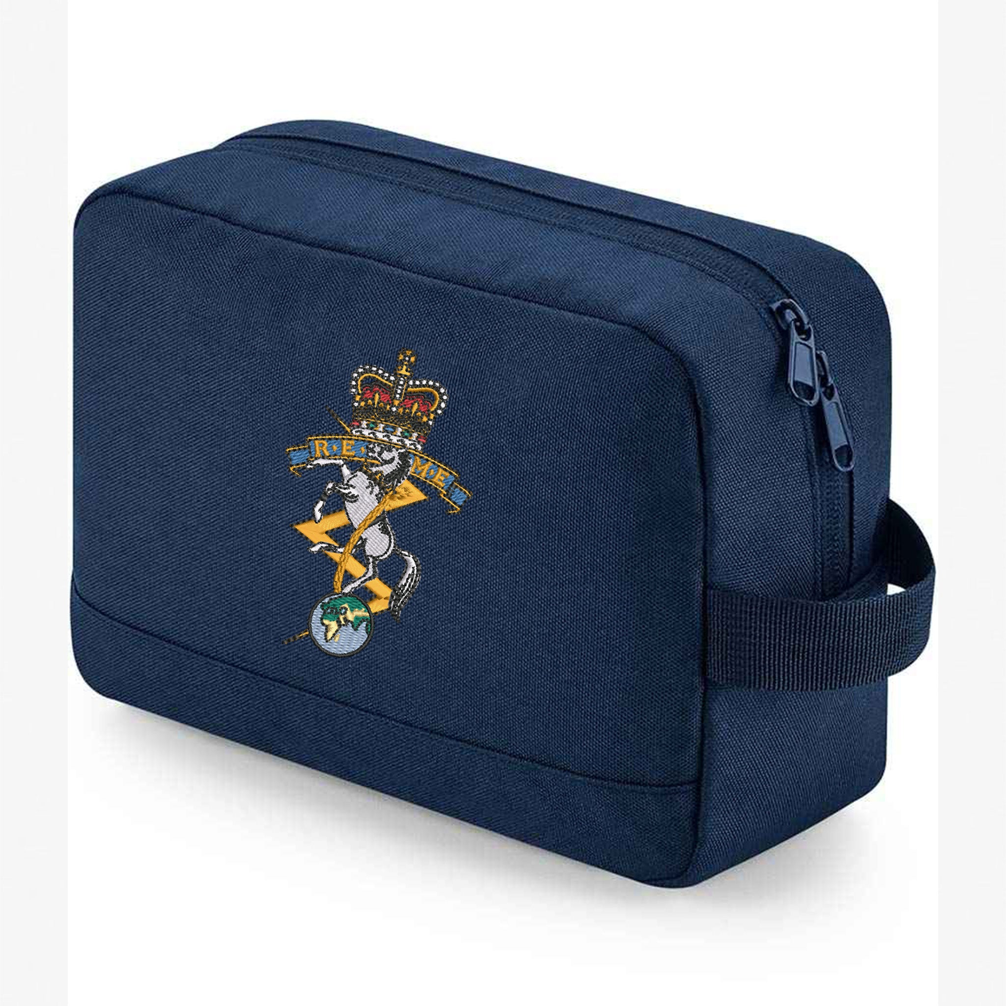 REME Wash Bag | Embroidered Military Travel Bag – Flamingo Rock®