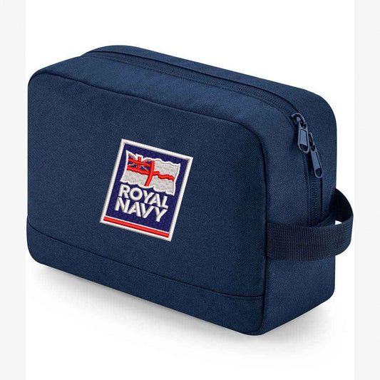 Royal Navy Wash Bag Embroidered Logo