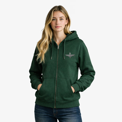 The Parachute Regiment Ultra Premium Embroidered Zipped Hoodie