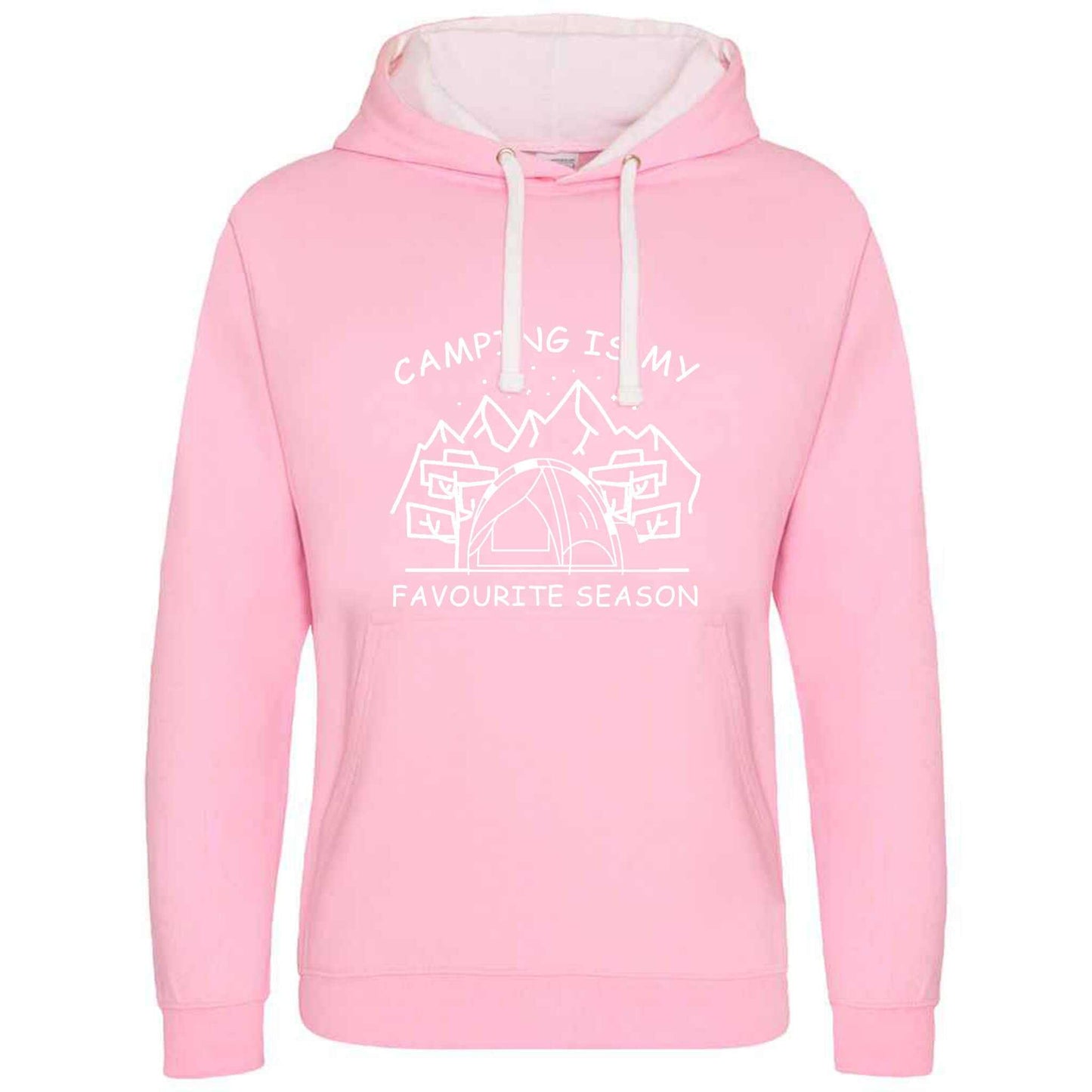 CAMPING IS MY FAVOURITE SEASON DOME TENT GRAPHIC HOODIE