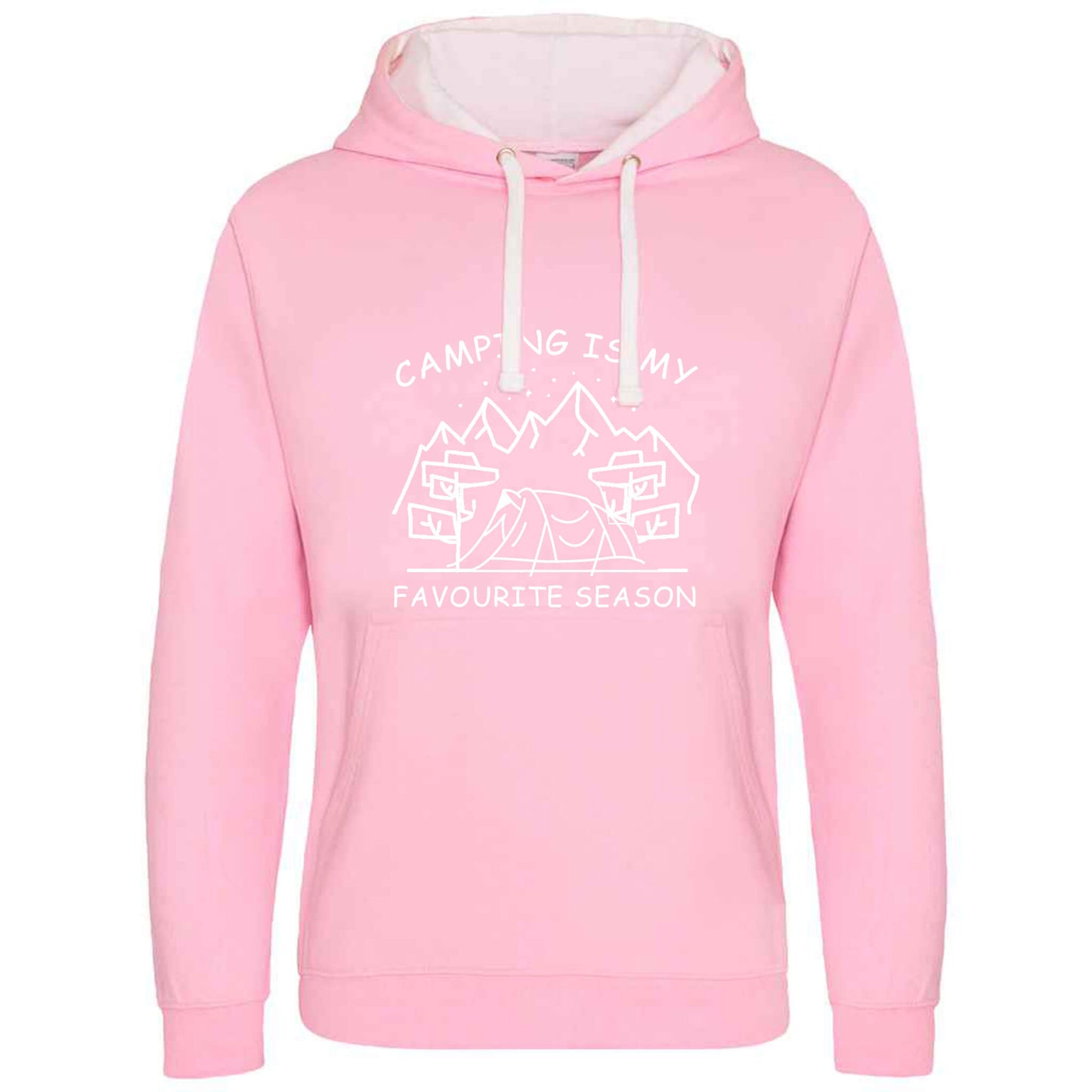 Camping Is My Favourite Season Graphic Hoodie