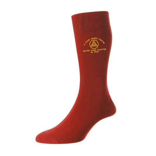 Masonic Personalised Royal Arch/Chapter Socks (Individual Pairs)