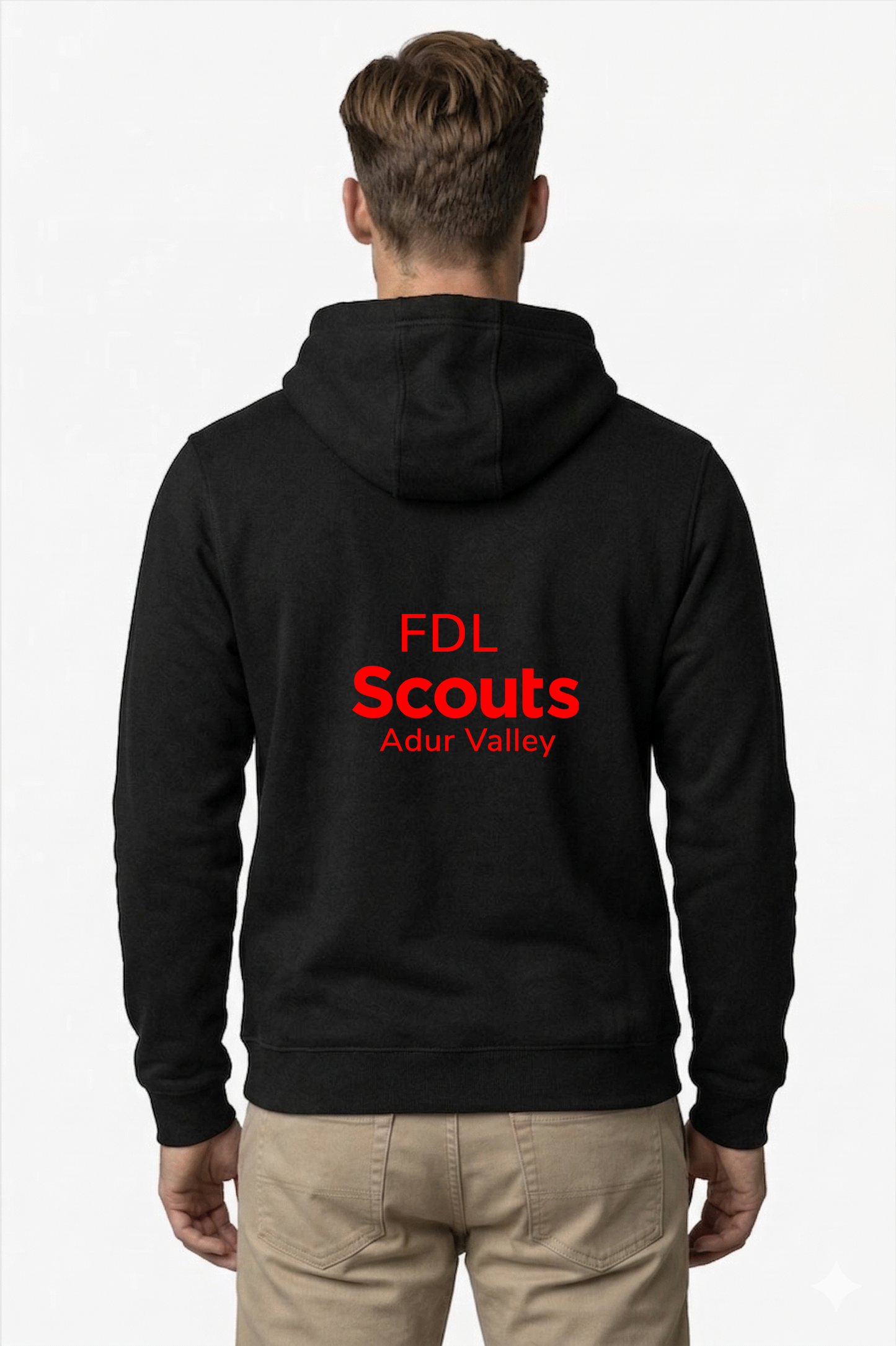 Adur Valley Scouts Embroidered Zipped Hoodie