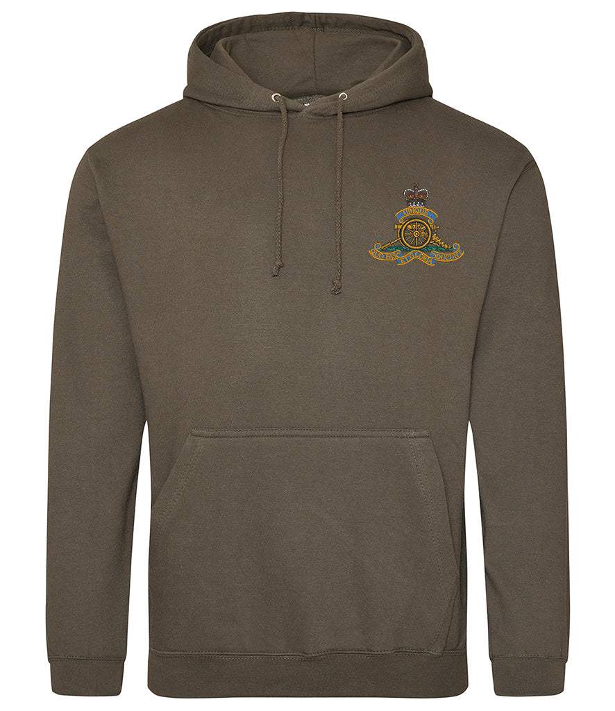 Royal Artillery  Clothing,Royal Artillery  Merchandise, Royal Artillery  Veterans Clothing,Royal Artillery Hoodie Black