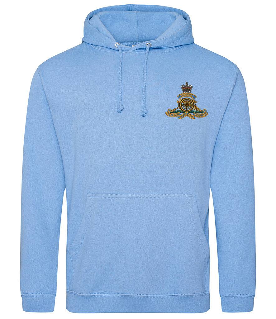 Royal Artillery  Clothing,Royal Artillery  Merchandise, Royal Artillery  Veterans Clothing,Royal Artillery Hoodie Navy