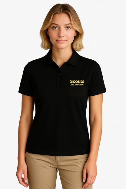 3rd Dartford Scouts  Embroidered (Wicking) Polo Shirt