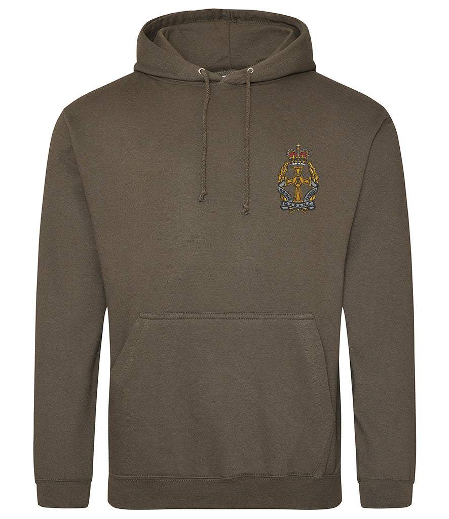 Queen Alexandra's Royal Army Nursing Corps Hoodiewith emblem, official MOD licensed product.