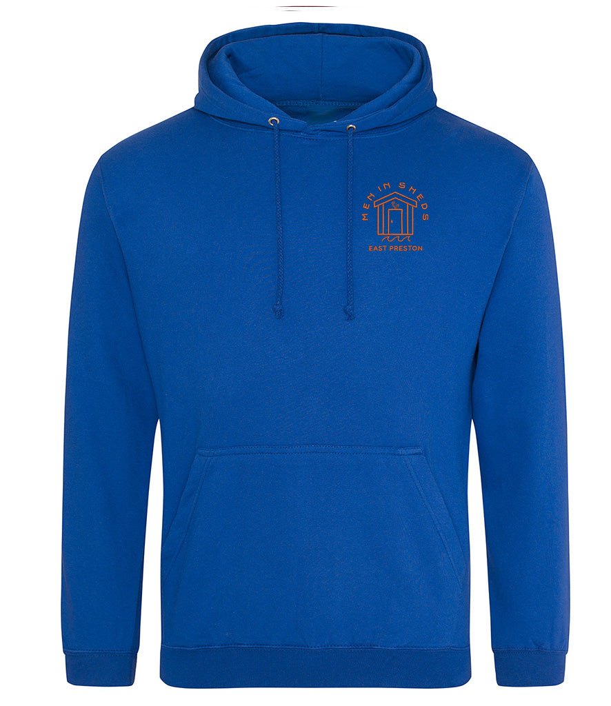 East Preston Men in Sheds Embroidered Hoodie KHAKI s