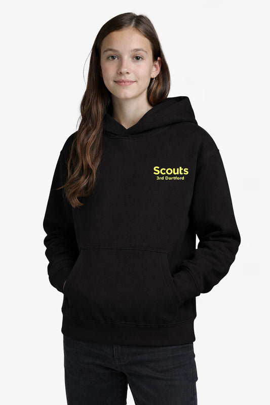 3rd Dartford Scouts Embroidered Hoodie Youth Size