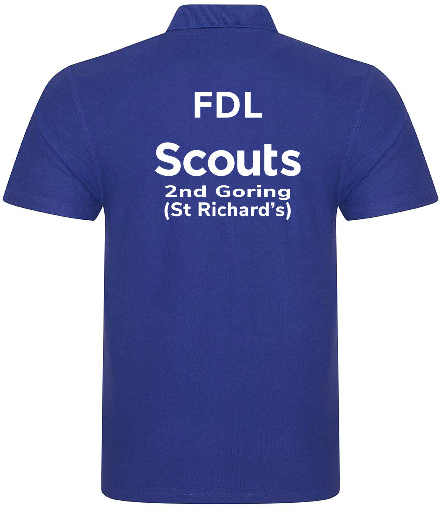 2nd Goring Scouts Embroidered Polo Shirt