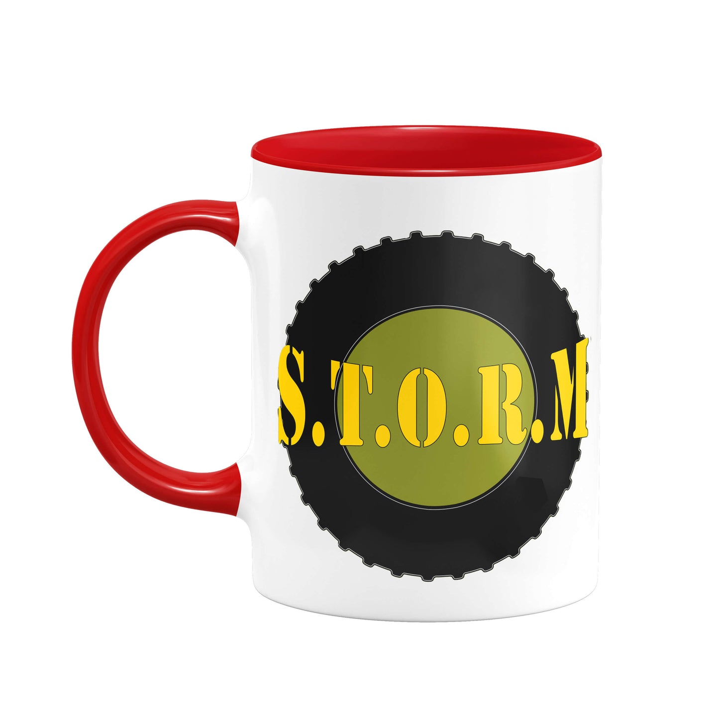 STORM CHINA MUG  Red Inner