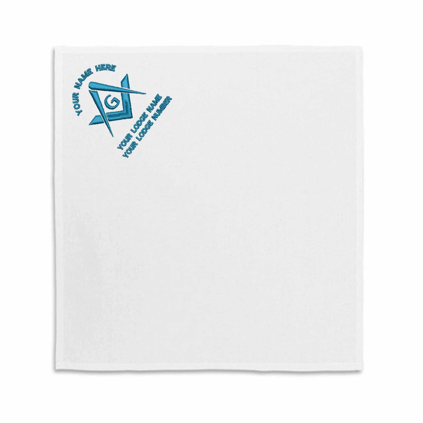 Masonic Craft Lodge Personalised Napkin