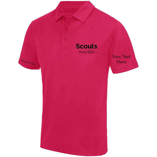 Wyrd Adult Leaders Embroidered Polo Shirt