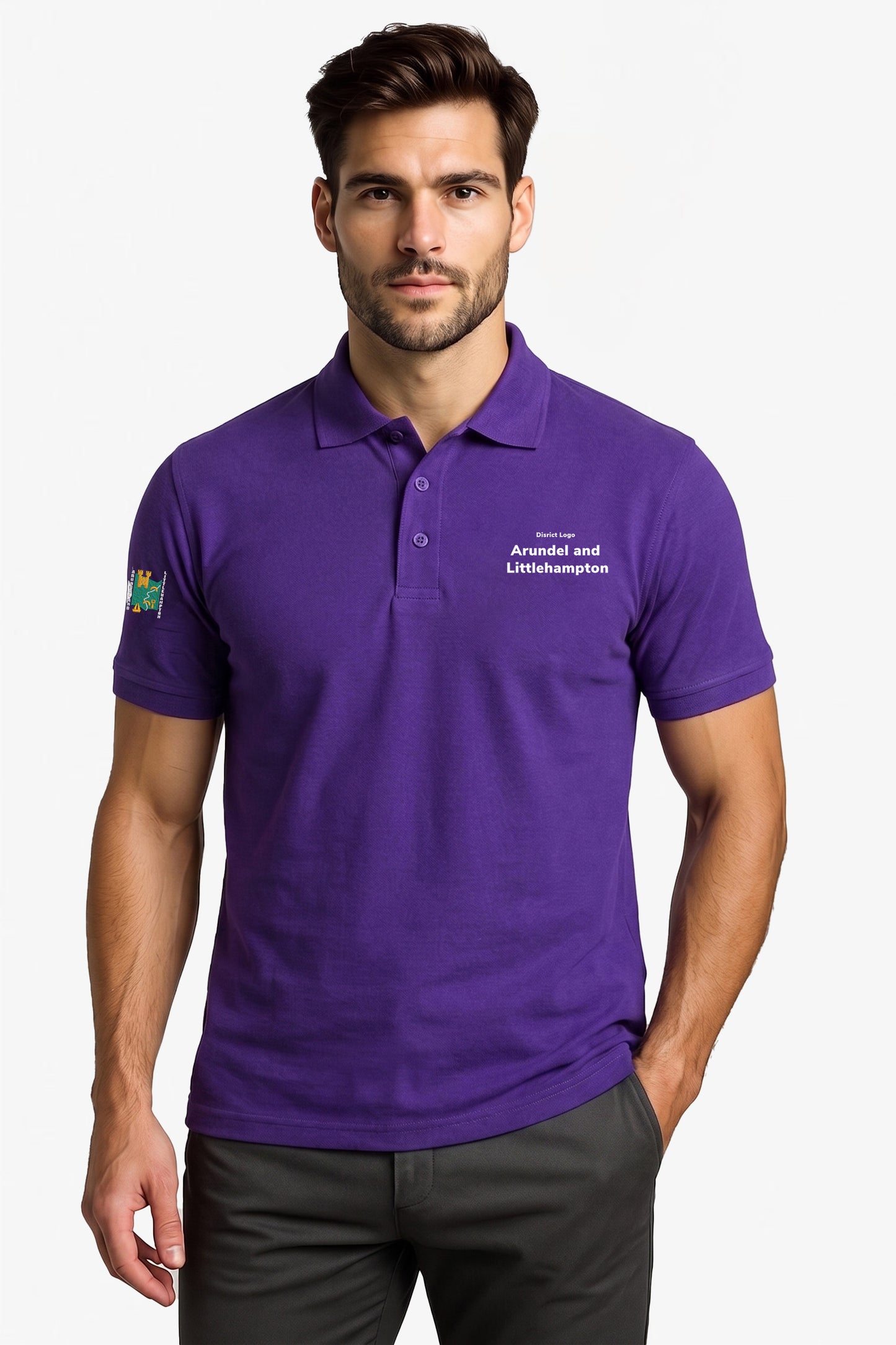 Arundel And Littlehampton Scouts Embroidered Polo Shirt