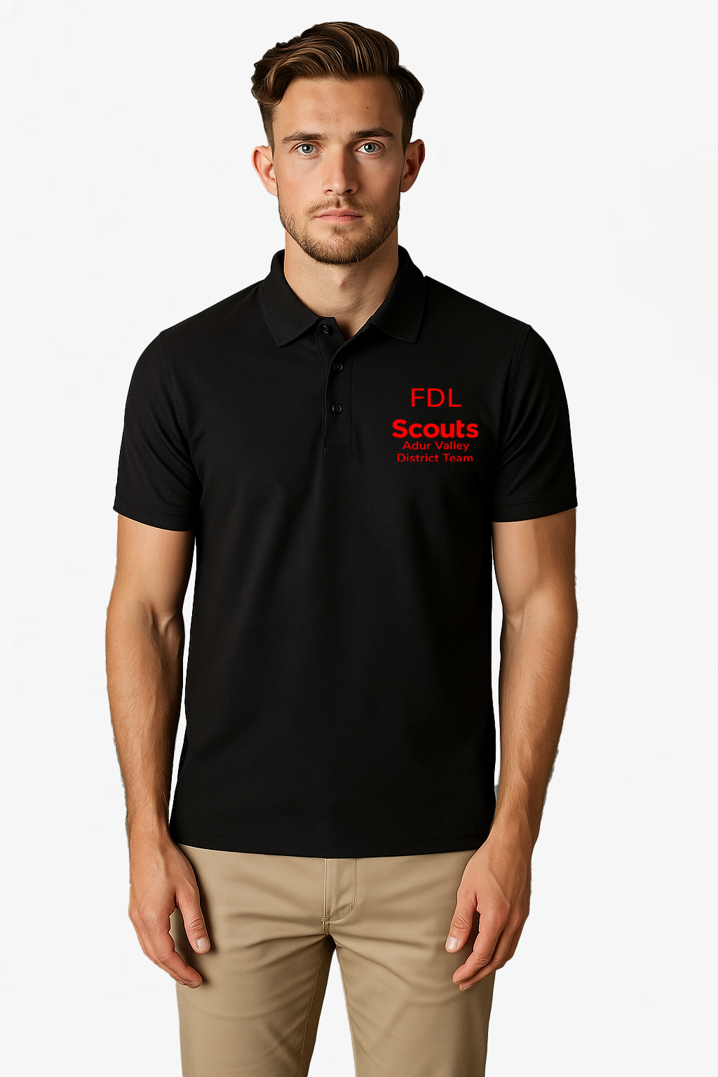 Adur Valley Scouts Embroidered Polo Shirt