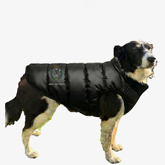 Army Air Corps Dogs Puffa Jacket