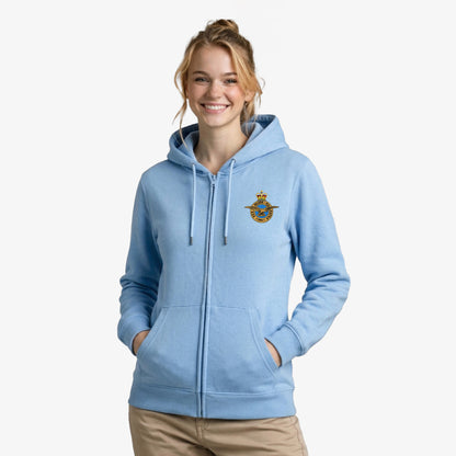 Royal Air Force Premium Zipped Embroidered Hoodie